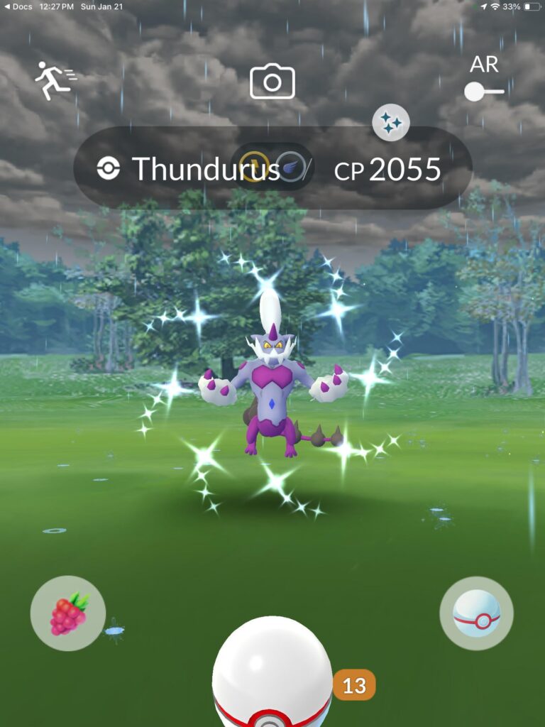 Shiny thundurus T never dissapoints
