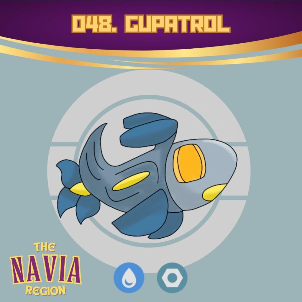 Gupatrol, a Jetski fish native to Navian waters! (OC)