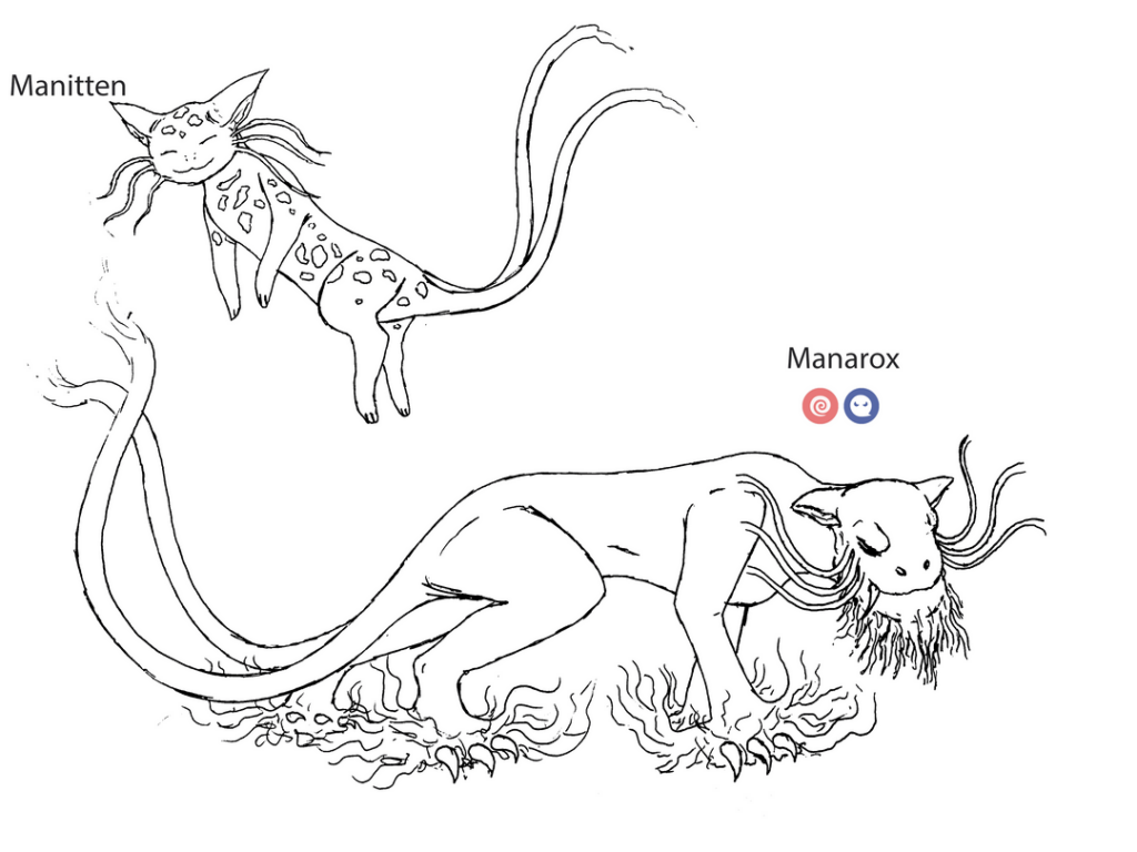 Ghost Cats: Manitten and Manarox