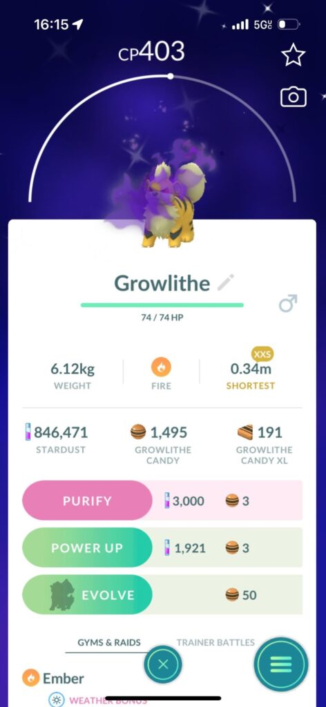 I got my first Grunt shiny shadow today!