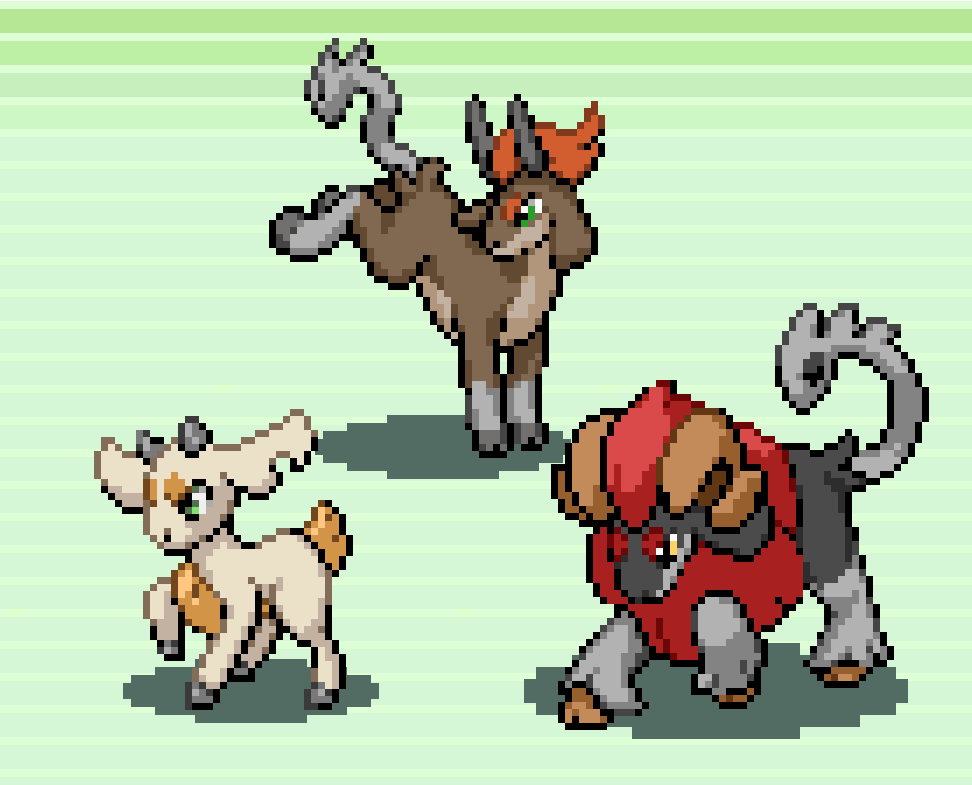 Fakémon line based on a Chimera! (Looking for names)
