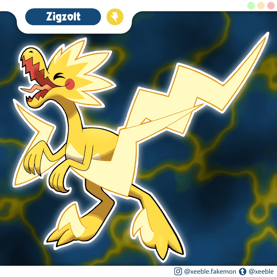 My take on a completed Zolt fossil from Galar!