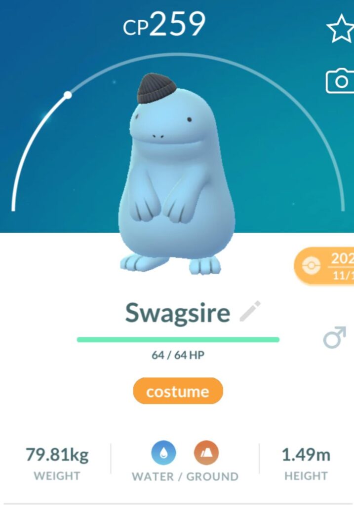 what’s the best name you’ve come up with for a pokemon? here’s mine