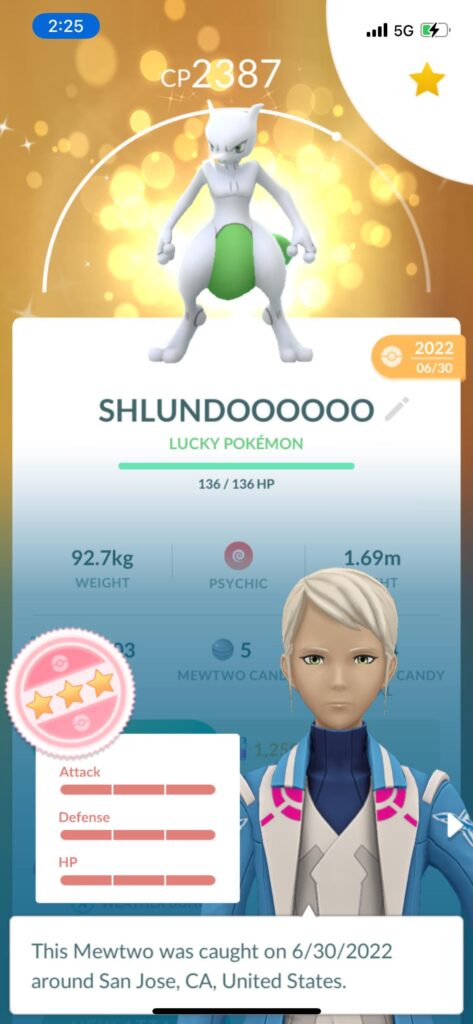 I BEAT IT. I WON POKEMON GO!