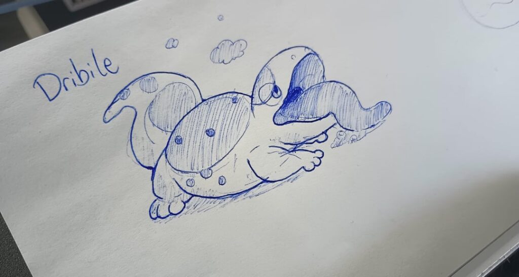 Dribile - The Burping Fakemon
