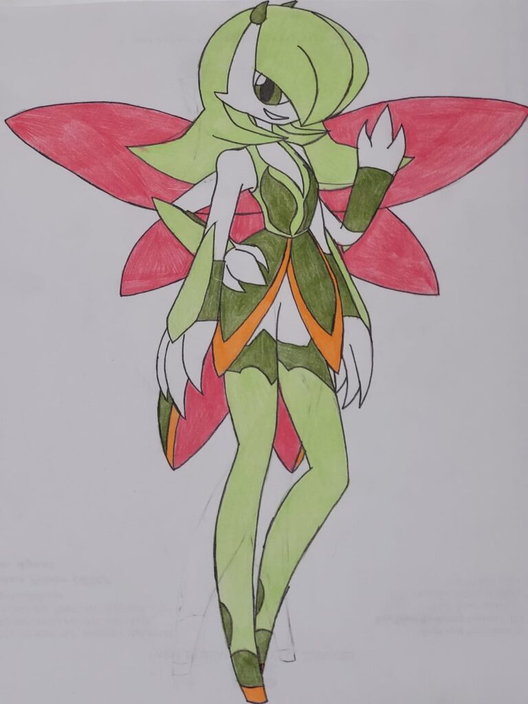 Bug type grifist and gyroblast. Grifists four arms can rival the strength of machamp. They live in forests a rescue those that are lost. Gyroblast's scythe arms on its back can slice through steel and the extra legs allow to jump long distance. These gyroblast are more feral then others.