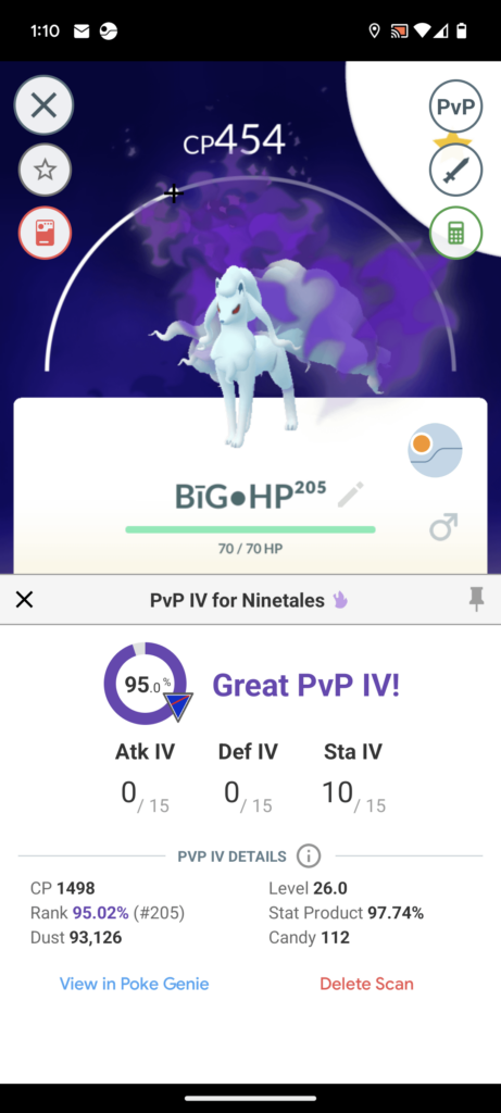 This one has me scratching my head - PVP IVs