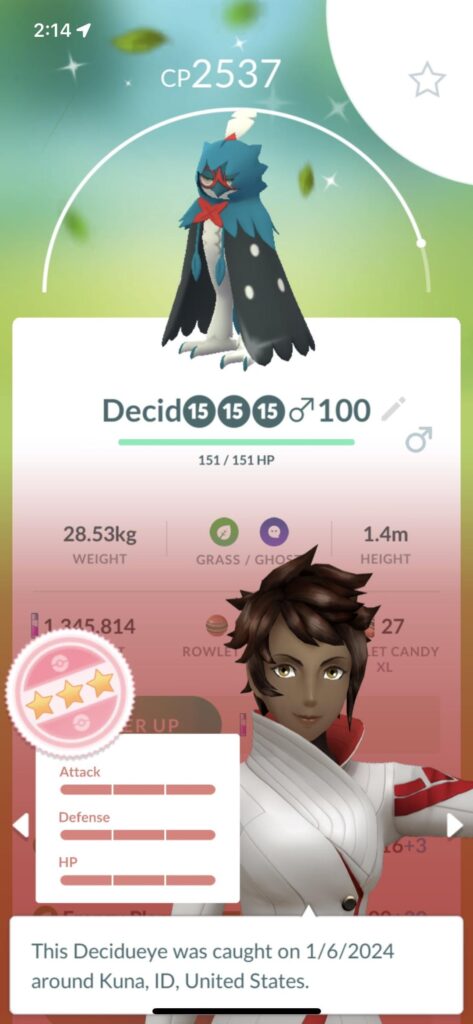 Feeling pretty lucky