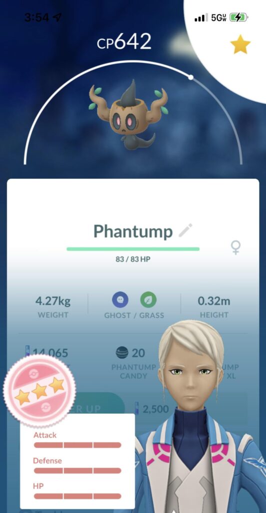 Got a hundo but too bad I’ll probably have to wait to october to evolve it and its too high cp for lc