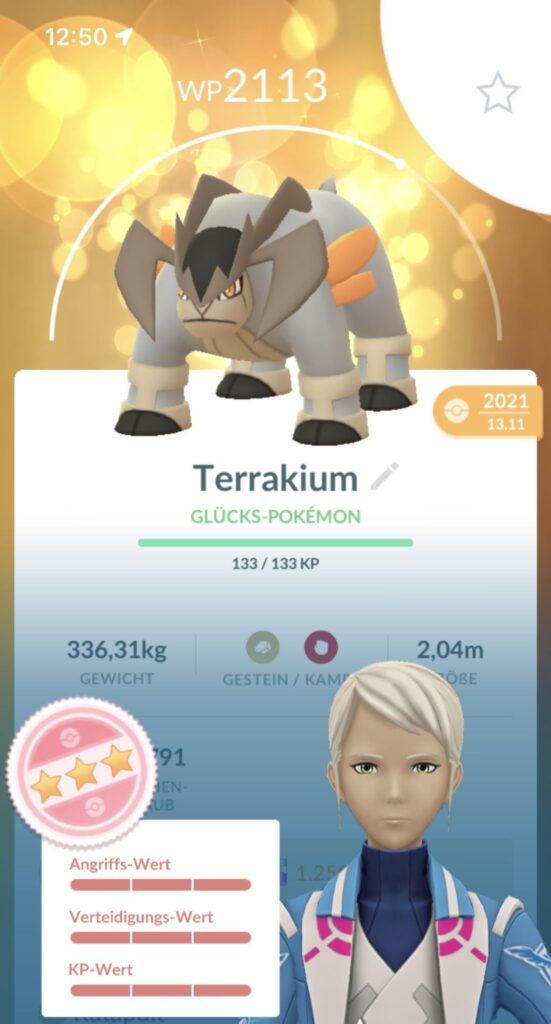 I was very Lucky with this trade
