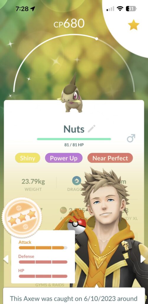 Probably my best shiny from 2023