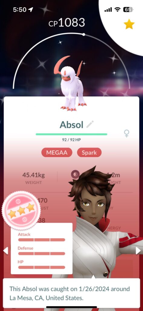 I’ve used up all my luck for this year.