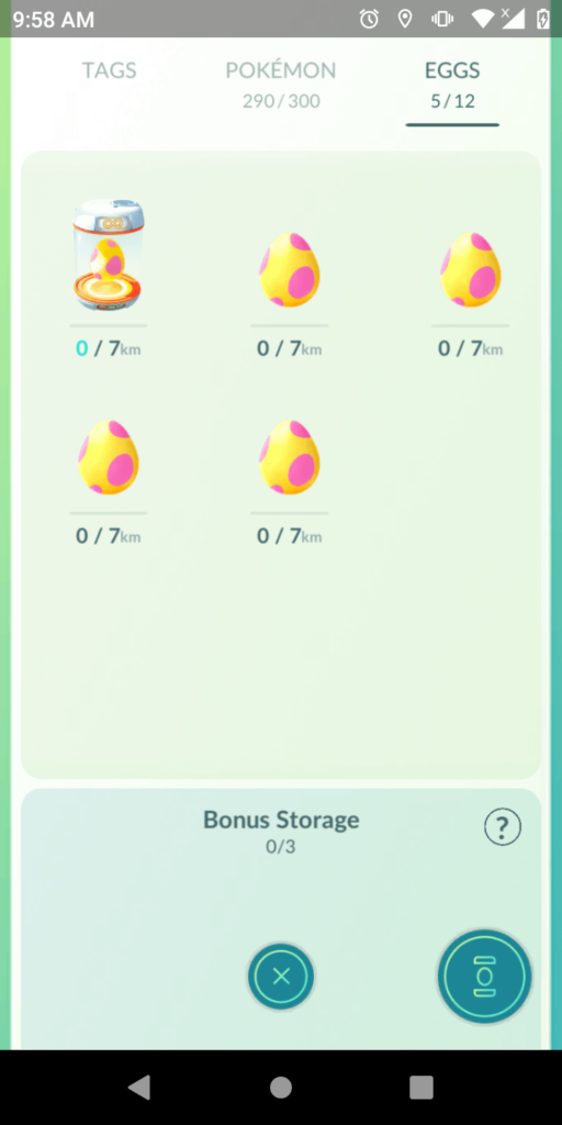 Why did my 2km eggs turn into 7km eggs