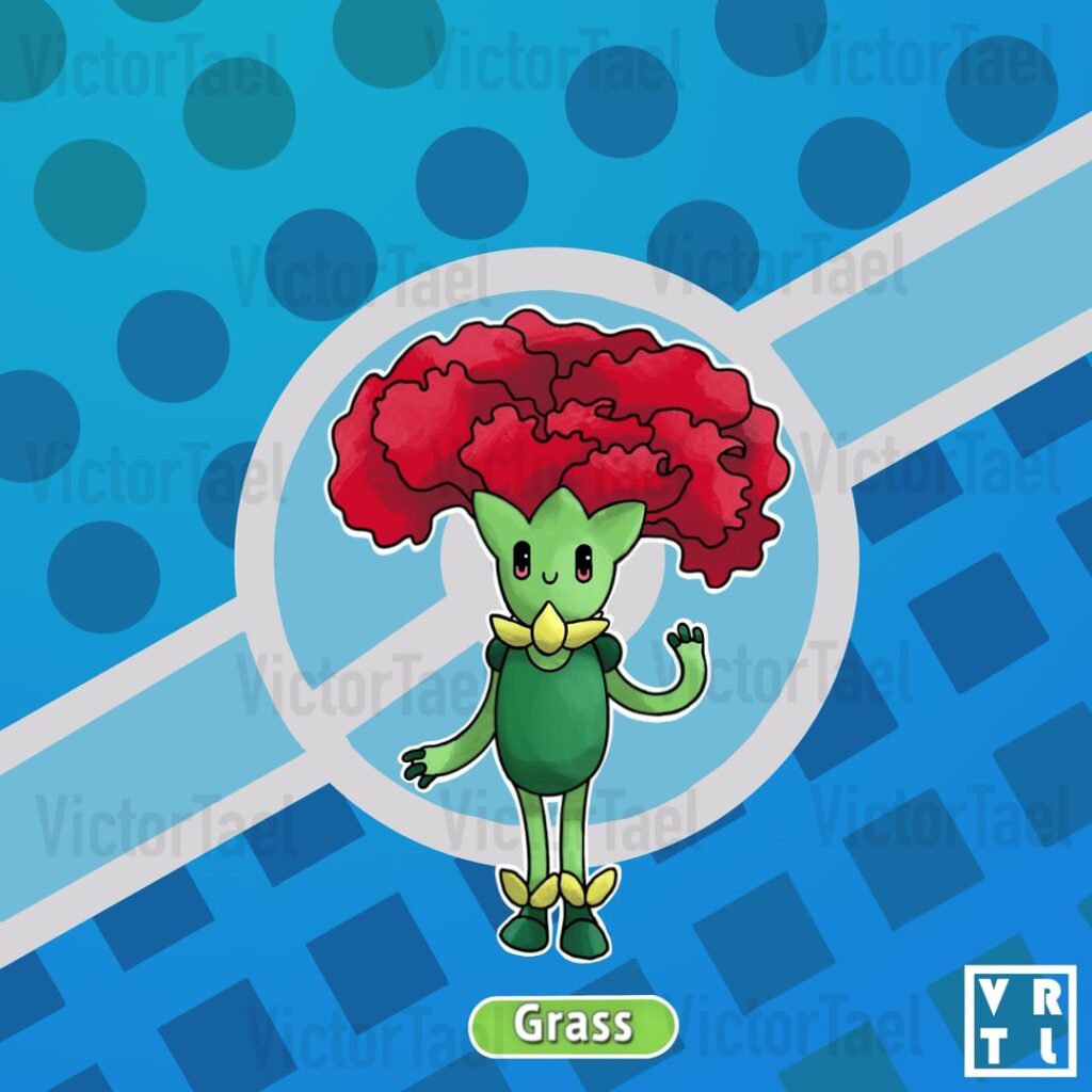 002. Velina _ Grass starter (Spain inspired FKMN)