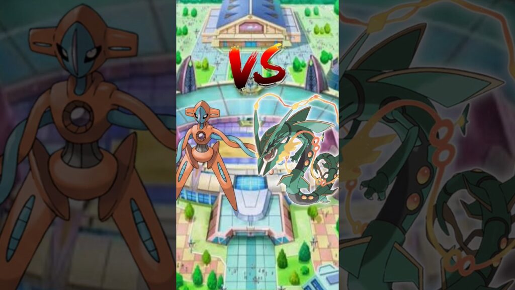 Mega Rayquaza Vs all legendary ||ZMF ||  #pokemon #anime #shorts