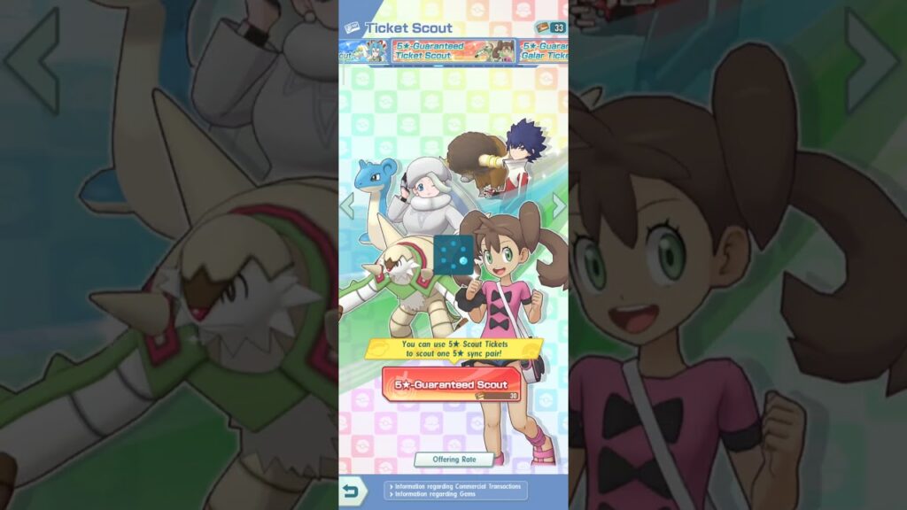 5-Star Guaranteed Ticket Scout 137.