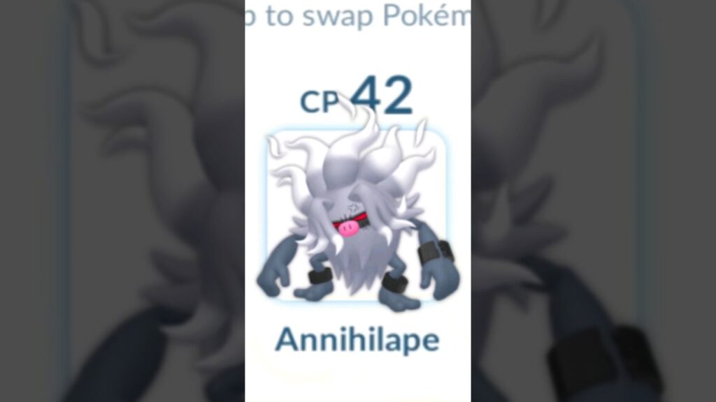 42CP ANNIHILAPE vs Team Rocket Grunt in Pokemon GO.