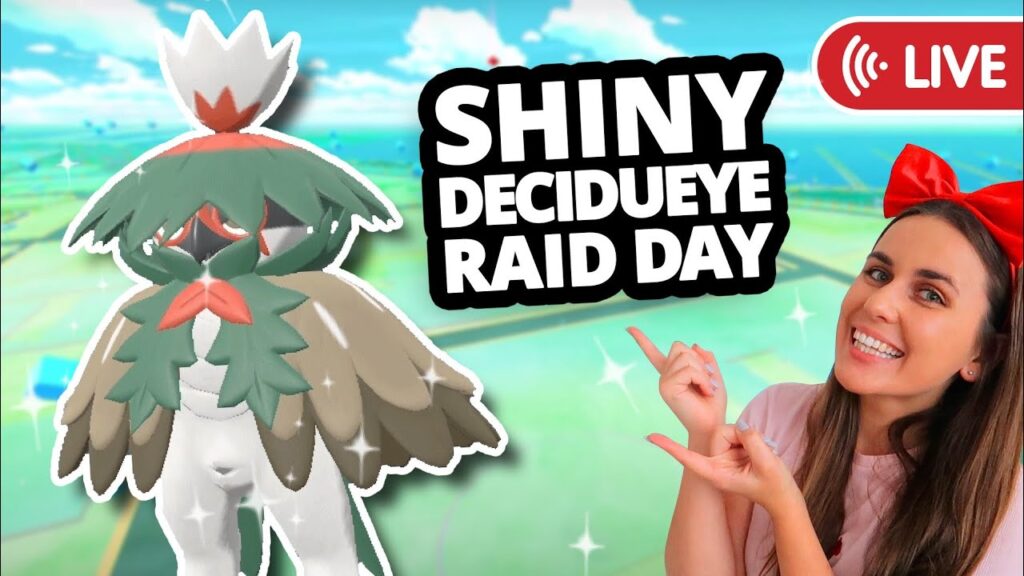 Shiny Hisuian Decidueye Raid Day! #PokemonGO
