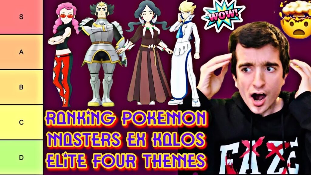 KALOS IS IN ITS OWN LEAGUE!!! Ranking Pokemon Masters EX Kalos Elite Four Themes