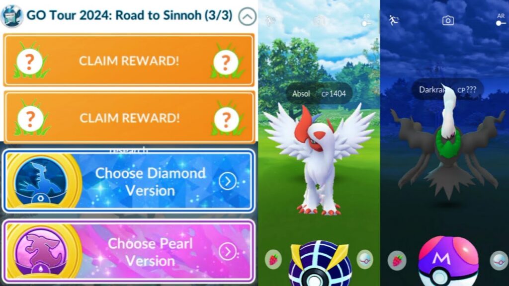 New "Go Tour 2024: Road to Sinnoh" special research || PokemonGo