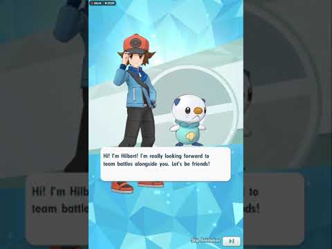 Scouting Hilbert & Oshawott ||Pokemon Masters EX