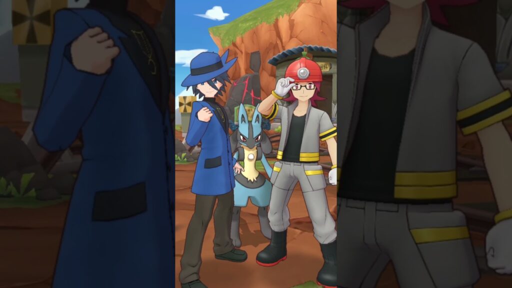 Finally! Riley & Lucario Sync Pair! #pokemonmasters #pokemon #pokemonmasters