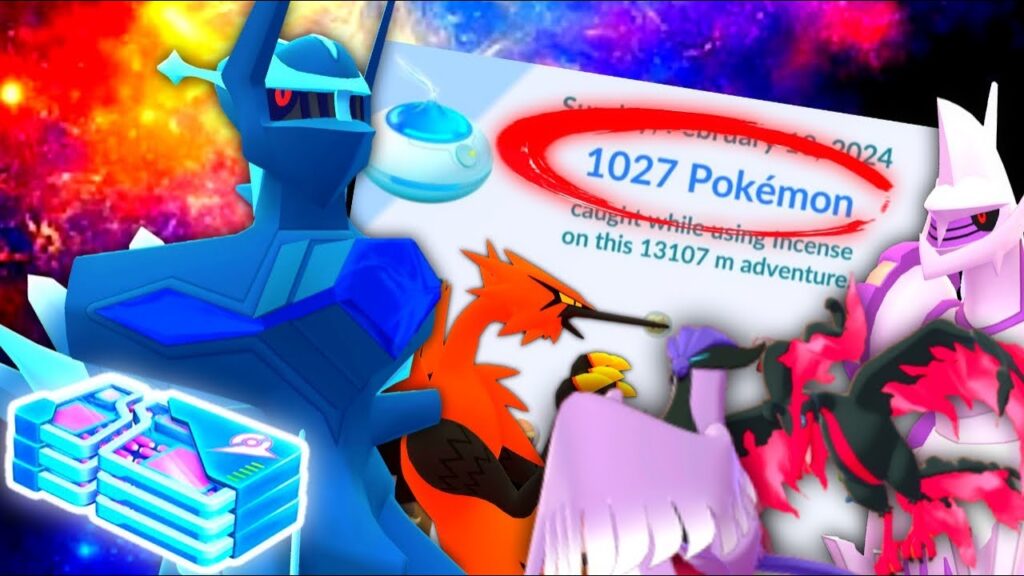 *OVER 1000 PKMN FROM DAILY INCENSE* Road of Time & Spacial Rend worth the cost in Pokemon GO