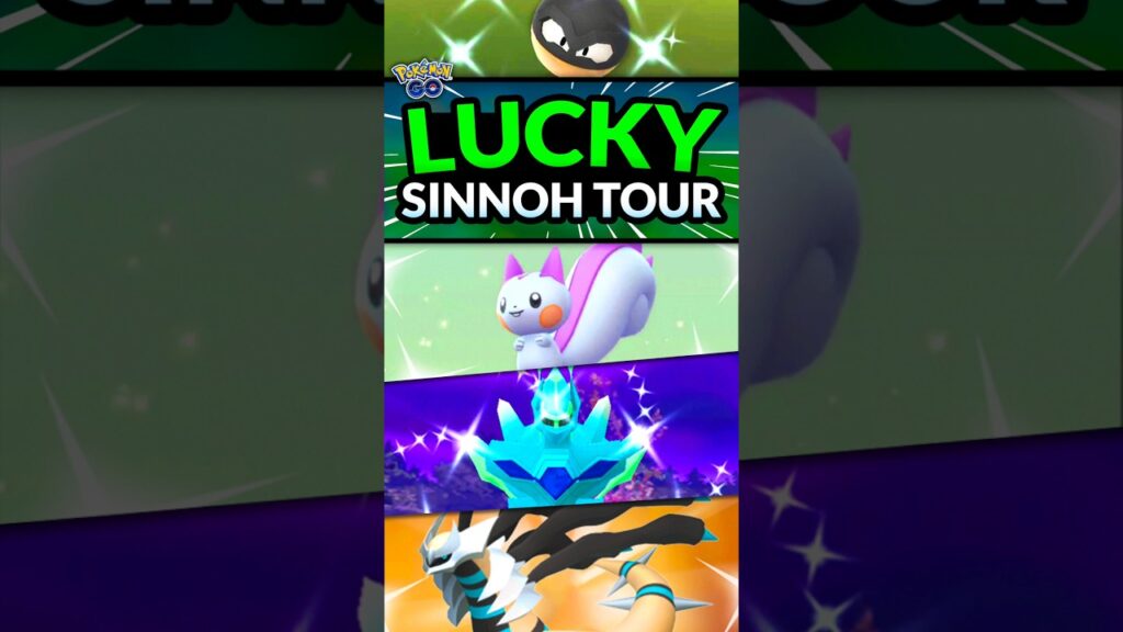 Getting LUCKY at the Sinnoh Tour!
