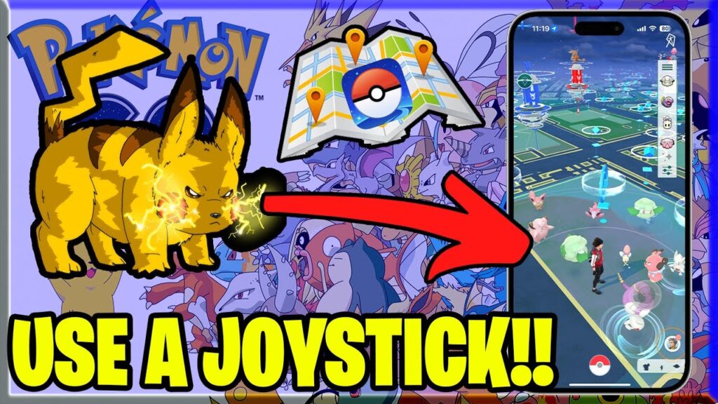 How to Play Pokemon GO From Home with a Joystick! - Spoofing Pokemon GO iOS & Android 2024