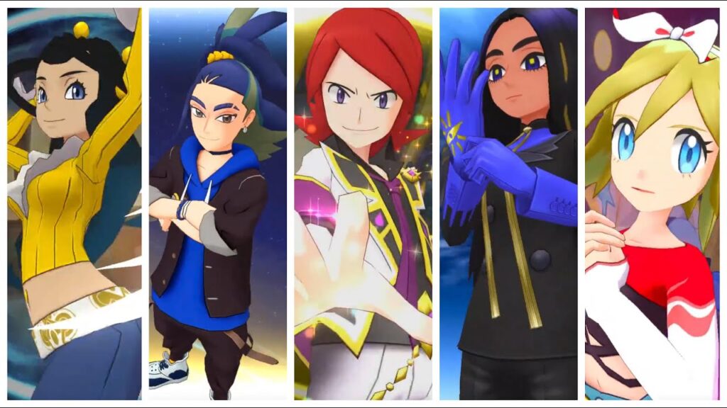 Pokemon Masters EX: 4.5th Year Anniversary Sync Pair Sync Move Animation