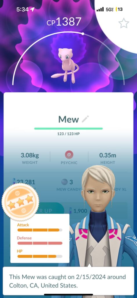 Mew finally something okay