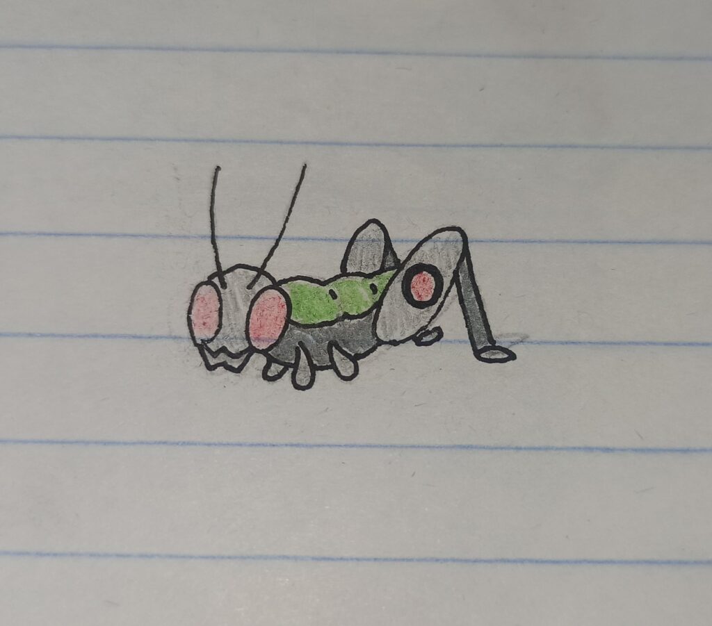 Meet ichikick the bug/fighting justice pokemon