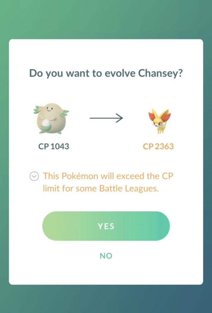 Interesting, it swapped species