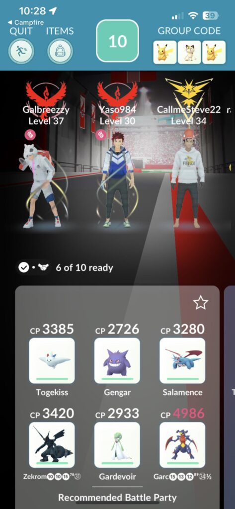 What’s the most people you’ve had in a raid?