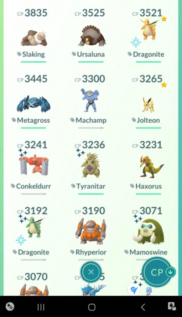 Help me choose my lineup against Giovanni