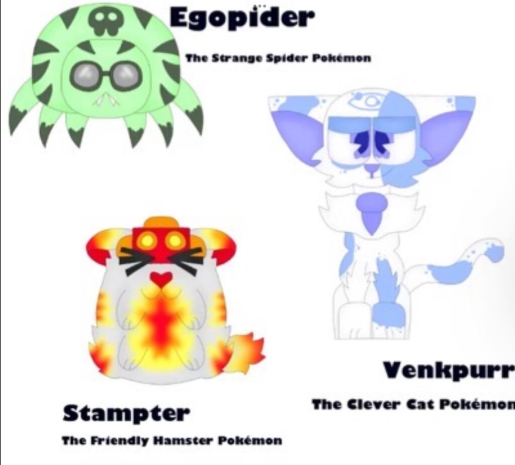 Starter Pokémon Base Off The Original Three Ghostbusters!