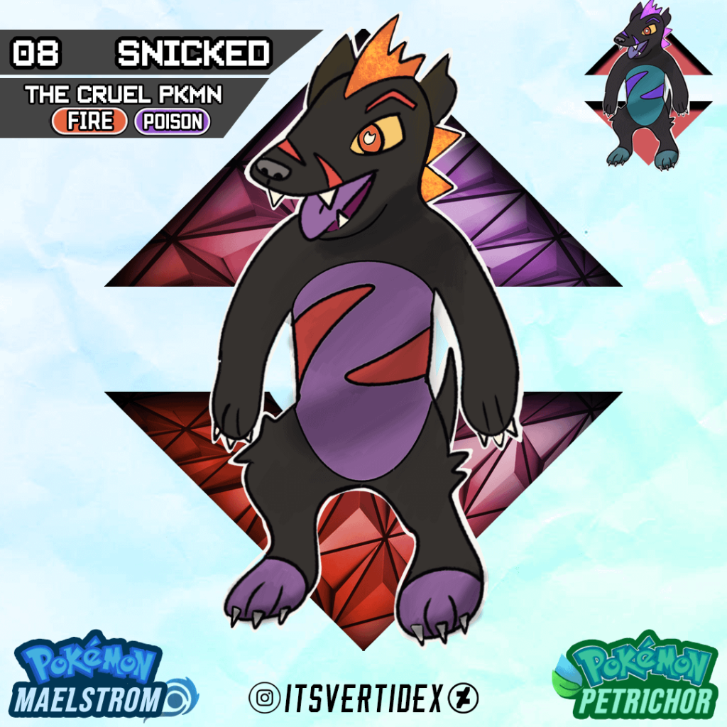 Meet Snicked, the second stage fire starter of the Suldana Region!