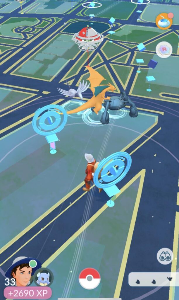 By far the craziest thing that’s ever happened to me in the entire game. Caught both!! :)