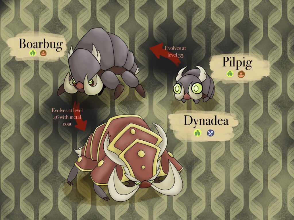 I made a bug type line!