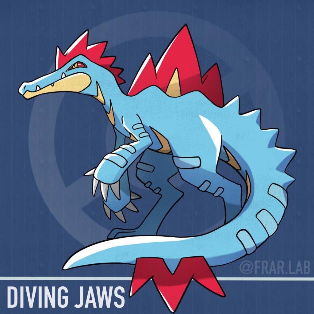 A dangerous creature wanders the waters of Paldea!