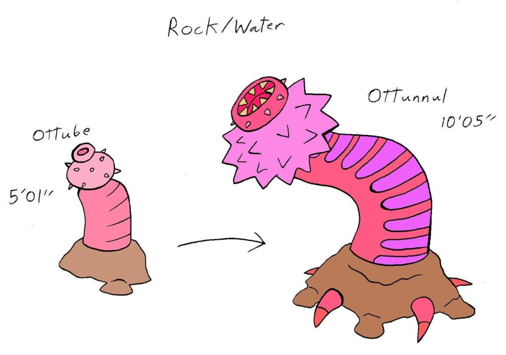 Fossil Fakemon based on Ottoia