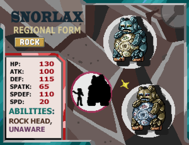SNORLAX REGIONAL FORM IDEA