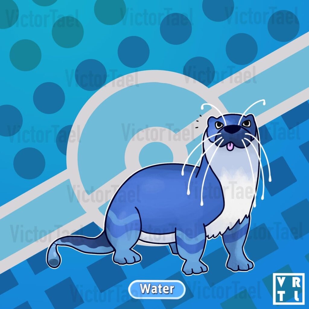 008. Cenutrio_ Water starter (Spain inspired FKMN) Swipe to see her infodex and evolution line! ➡️