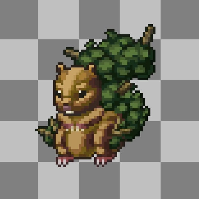 Skrustle, the Thicket Squirrel.
