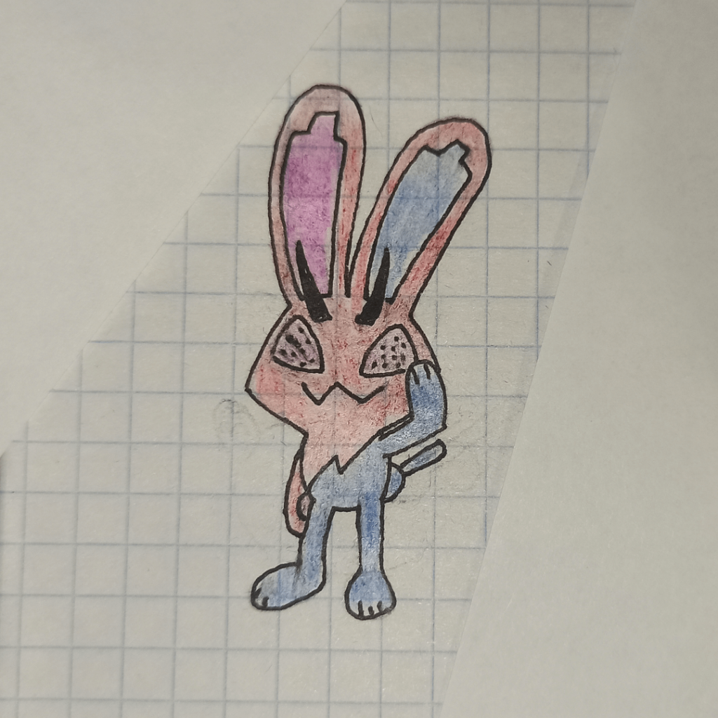 Meet Rabbuild a ground/fighting cannon pokemon