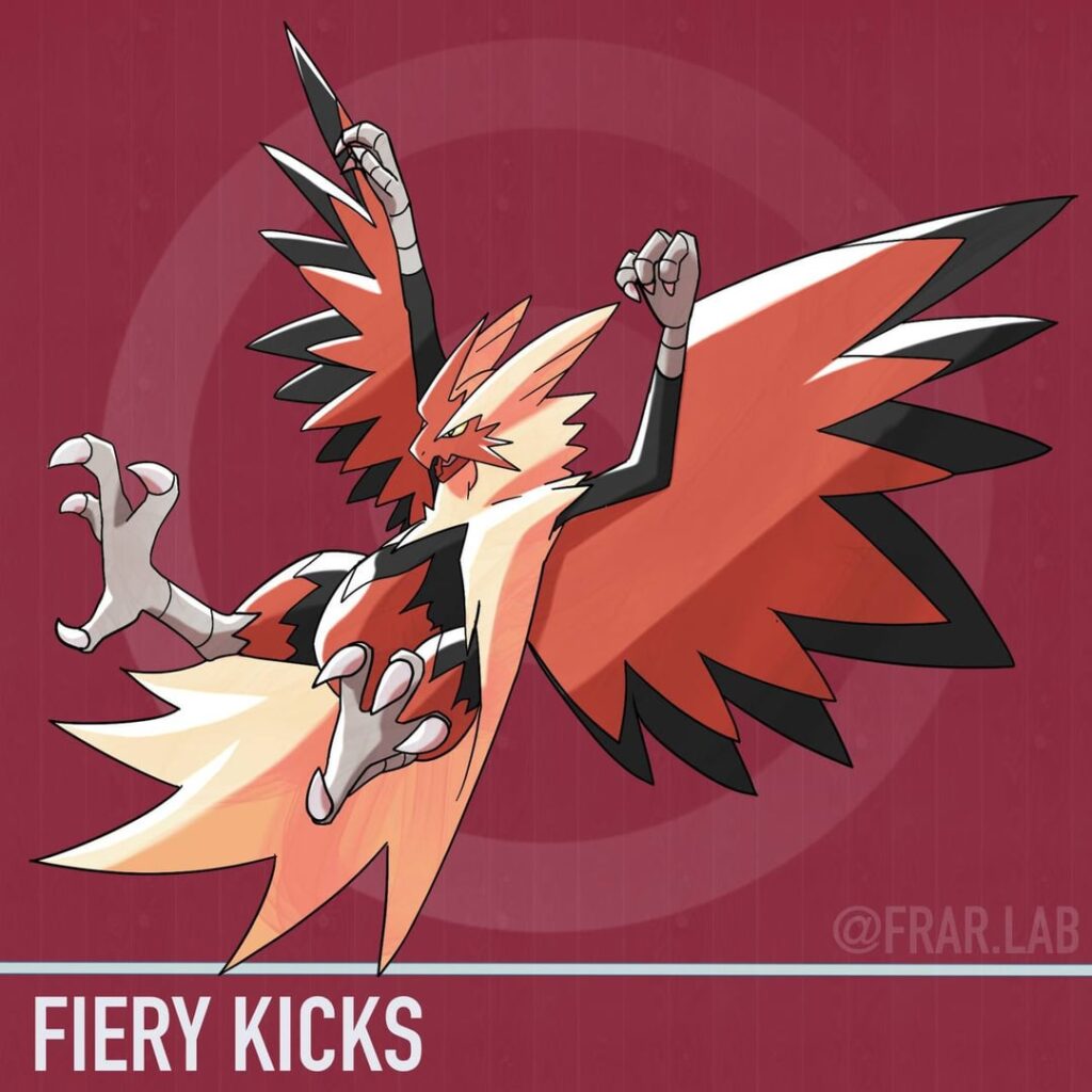 Fiery Kicks lands in battle!