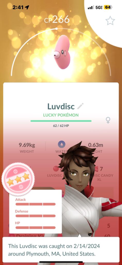 Lucky 100% Luvdisc