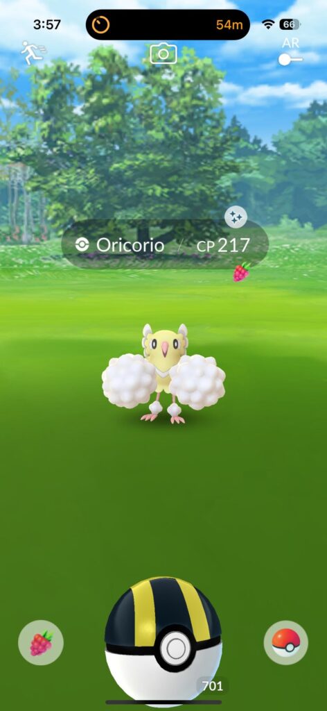 Caught in the wild today!