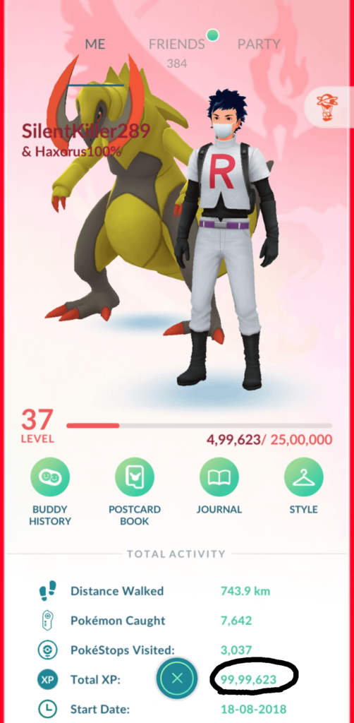 How do I make it to exactly 99,99,999 xp?