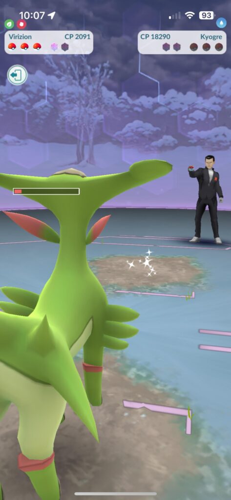 I beat Giovanni with one Virizon, AMA